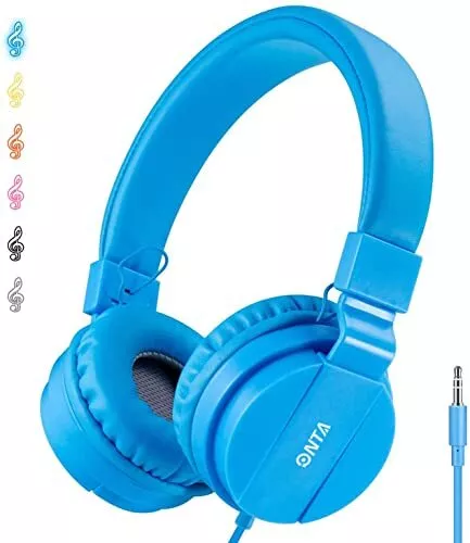 ONTA gorsun® Cuffie per Bambini Pieghevoli Leggere On Ear Auricolari per Bamb...