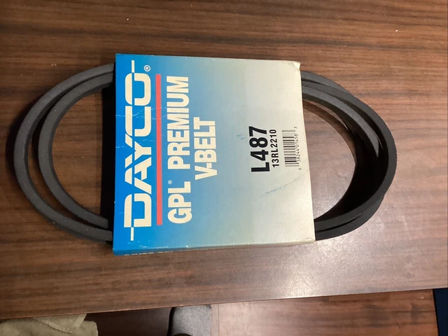 DAYCO GPL PREMIUM V-BELT L487 or 13RL2210 NOS