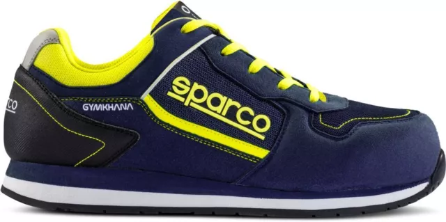 Sparco Gymkhana S1P Shoes Boots blue yellow - size 42