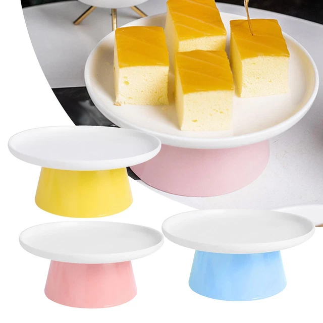 Cupcake Cake Base Household High Footed Reusable for Fruit Snack