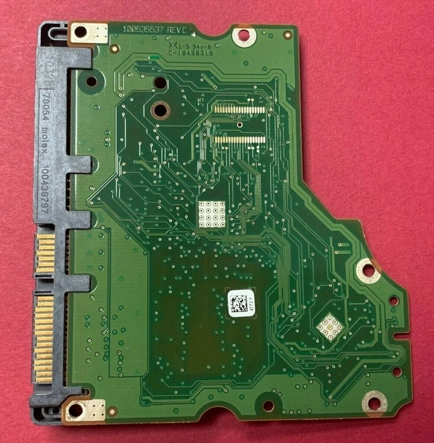 SEAGATE HARD DISK Circuit Logic Board PCB ONLY 100535537 REV C 14.89