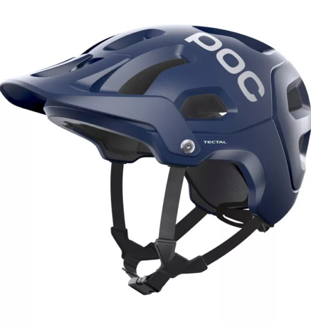 POC TECTAL Lead Blue Matt Cycle Bike Helmet MTB XL 59-62cm ✅