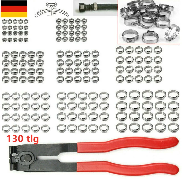 4x D-Ringe Aus Zinklegierung – U-förmig, 15 Mm Innenbreite, Für Gürtel & Taschen