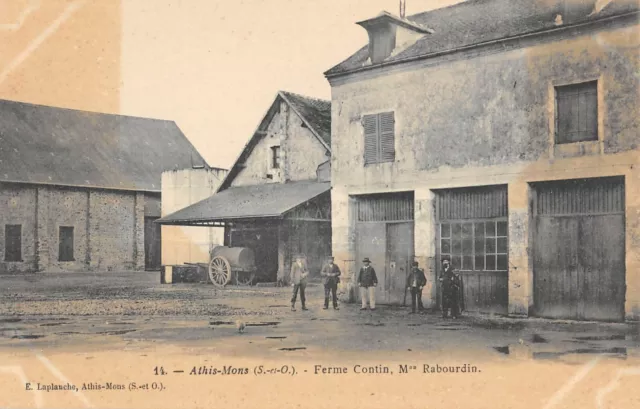 CPA 91 ATHIS MONS / LA FERME CONTIN / My RUFFIN / other shot
