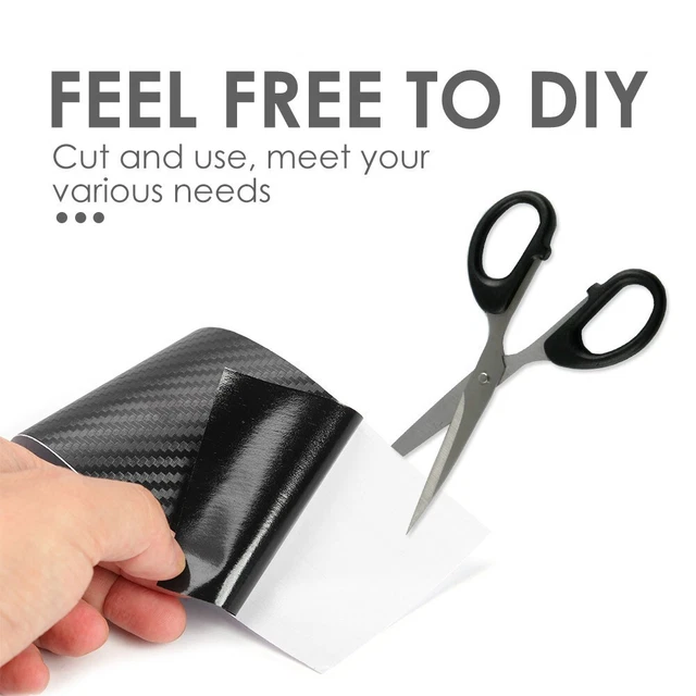 WEAR RESISTANT FOR NANO Carbon Fiber Tape Ideal for Car Door Protection
