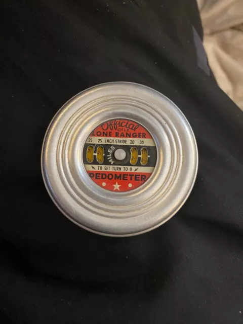 1948 Official Lone Ranger Pedometer VG condition