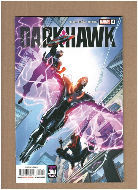 Darkhawk #4 Marvel Comics 2022 Captain America Miles Morales app. NM- 9.2