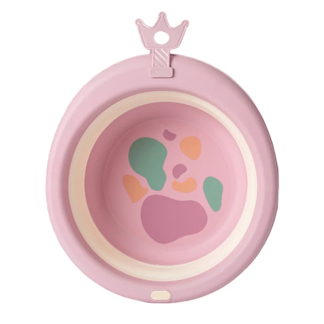 Lavabo plegable para bebé portátil recién nacido lavabo de silicona