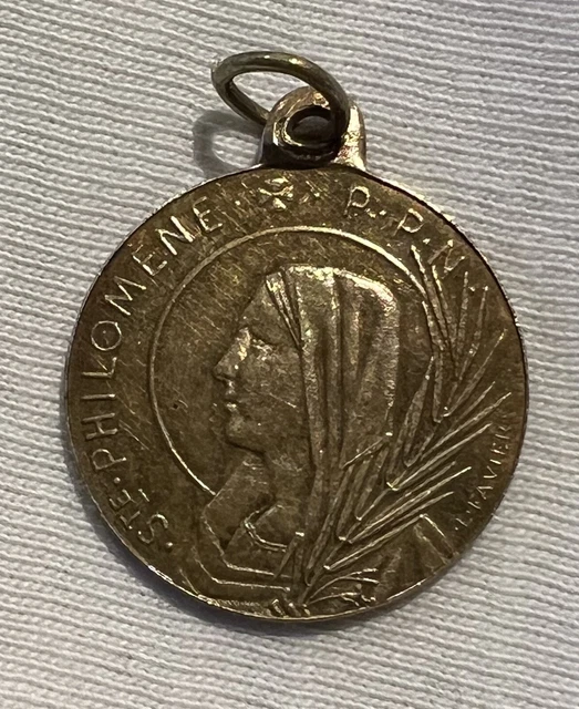 Médaille de sainte philomène - France