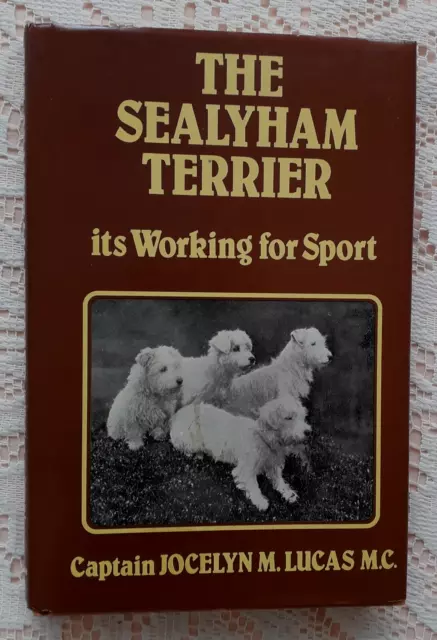 The  Sealyham Terrier Its Working For Sport By Lucas 1990 Reprint