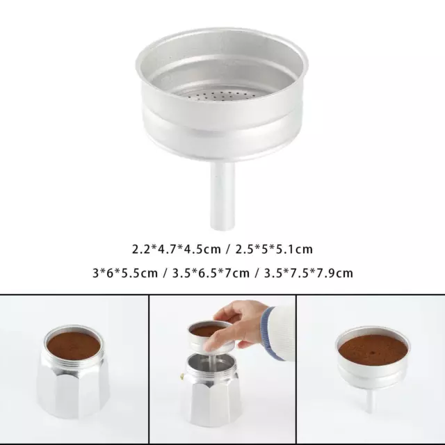 Bialetti Guarnizione e filtro di ricambio per caffettiere da 3 tazze e  macchine per espresso : : Casa e cucina