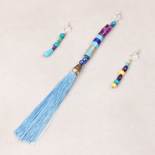 2New Arrival Final Fantasy X FF10 Yuna X-2 Lenne Summoner Cosplay Earrings Gift