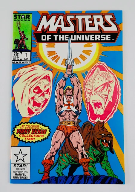 Masters of the Universe #1 High Grade MOTU He-Man Star / Marvel 1986 No Reserve!