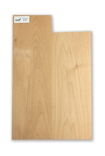 Electric guitar American Alder 2 glued pieces body blank #741 -3.25 kg