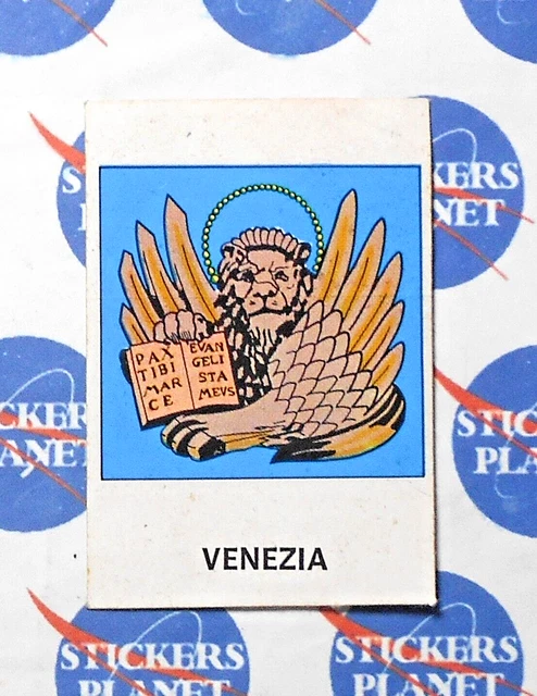 Autocollant Vintage Naples – Sticker Armoiries Italie – Années 60 – Original Italie