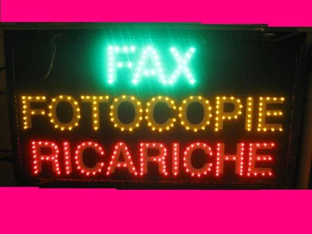 TrAdE Shop Traesio - Insegna Luminosa A Led Scritta Personalizzata Scorrevole Luce Bianca 100 X 20 Cm 5557705 - Foto 3