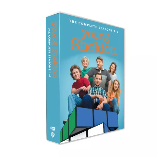 Young Sheldon - Comedy Plot TV Series Season 1-6 DVD 12-Disc All Region New