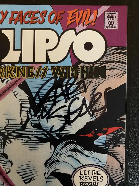 Eclipso: The Darkness Within #1 *SIGNED* by Bart Sears DC Comics 1992 NM 4 Books 7