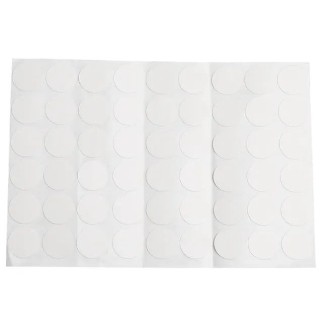 Armario - Cubiertas de tornillo adhesivo Tapas 54 en 1 Blanco S4W2
