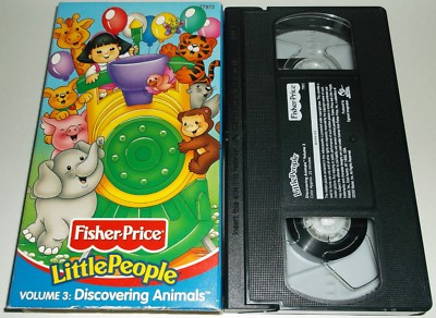 FISHER PRICE: LITTLE People, Vol. 3:Discovering Animals (VHS, 2001) £3. ...