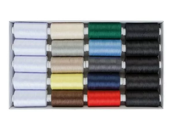100pcs Thread Set Sewing Machine Spool Bobbin Kit for Embroidery Cross  Stitch