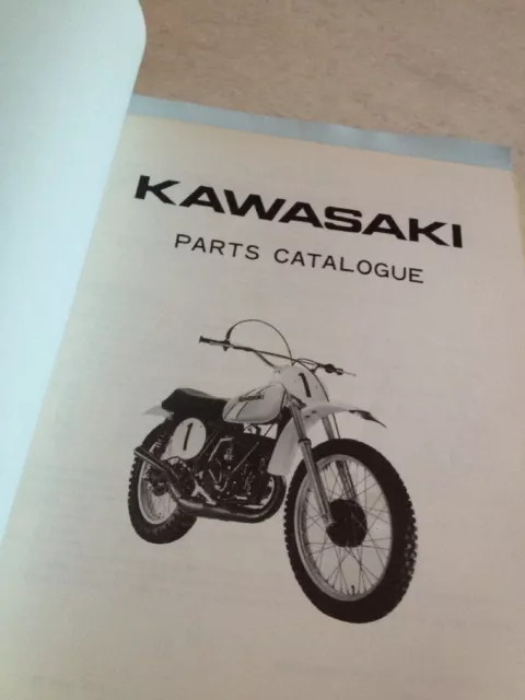 Kawasaki Parts Lista KX250 250 KX Catalogo Lista Pezzo di Ricambio Edizione 73 2