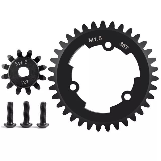 Stirnradgetriebe 35T Mod M1.5 W/ PINION GEAR 12T für 1/5 TRAXXAS X-MAXX 6S 8S