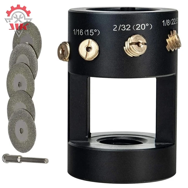 Tungsten Electrode Sharpener / Grinder Multi-Angle Offsets Tool TIG Welding 25MM