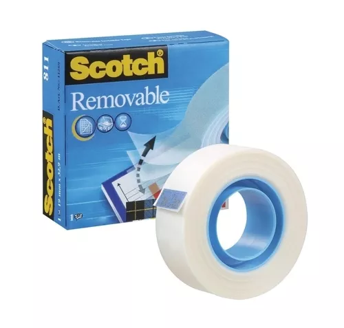 Scotch Removable Magic Tape 19mm x 33m REF 8111933 - 125633