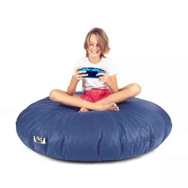 Sitzsack 2 in 1 Varianten Sitzkissen Mit Reißverschluss fertig befüllt Beanbag