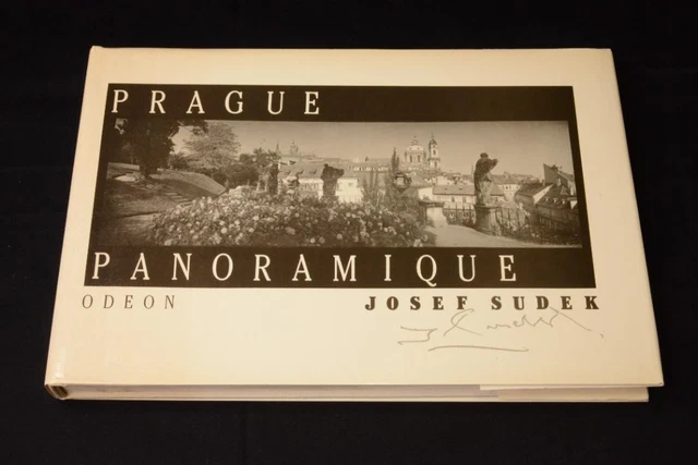 PRAGUE PANORAMIC JOSEF Sudek 1992 34x22.7cm 292pp From Japan