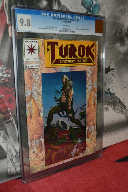 Turok Dinosaur Hunter #1 CGC 9.8 White Pages 1993