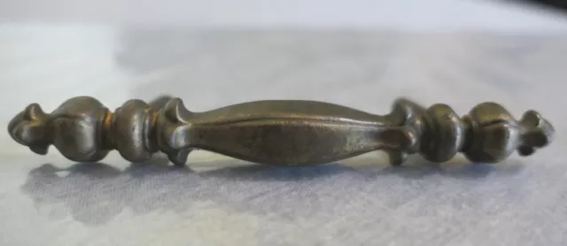Vintage Antiqued Brass Ornate Cabinet Dresser Sideboard Drawer Pull Handle 5.5"