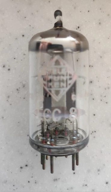 EL84 6BQ5 TELEFUNKEN Vacuum Tube, lampe, Röhre, Valve. Slightly Used