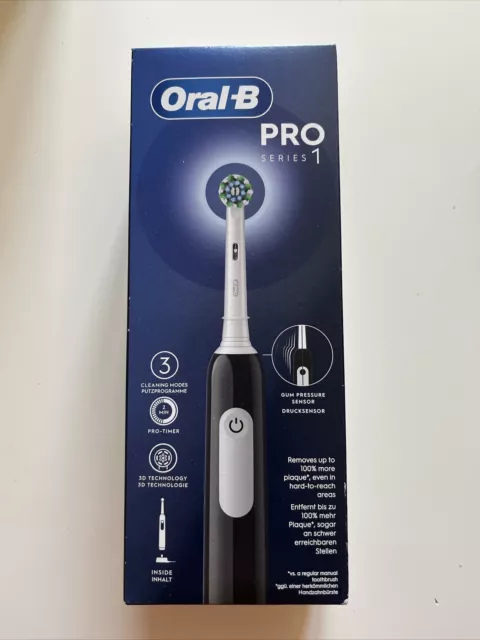 Oral B PRO séries 1 Brosse A Dents Electrique Noire Neuve