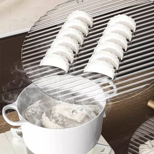 Dumpling Curtain with Rack Cooling Rack for Hot Pot Dinning Room Household