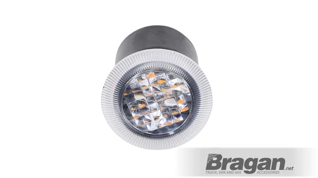 12v 3 Ambra LED Lampeggiante Luce Strobo Lampada Accessori Camion SUV Furgone