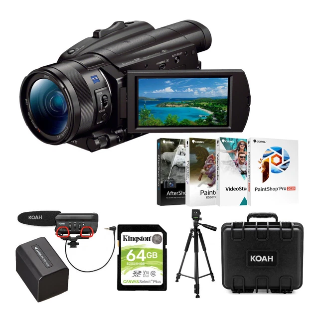 Vhbw Akku Für Sony Camcorder – Kompatibel Mit FDR-AX53, AX700, 2200 MAh, Inkl. Infochip