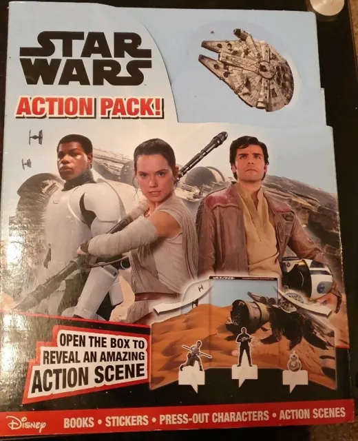 Star Wars Action Pack Figuren auspressen 3x Bücher #Strumpffüller Weihnachten