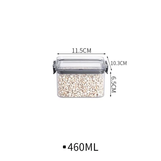 CONTENITORI IN VETRO Lattina Per Alimenti Con Coperchi In Legno - Foto 4