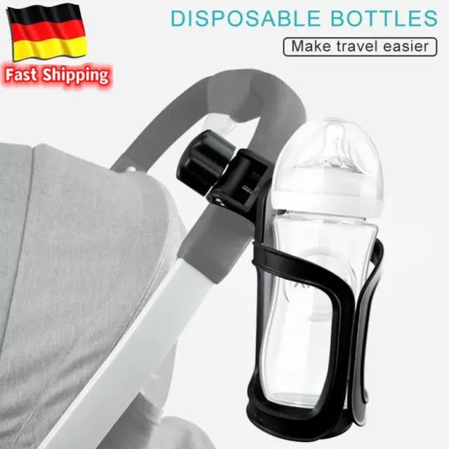 Baby Stroller Cup Milk Bottle Holder Bicycle Kettle Rack ABS Bike Bottle Bracket