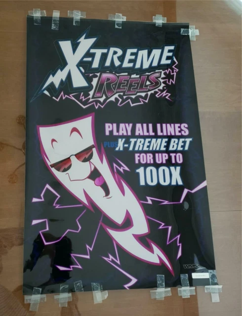 Genuine "Extreme Reelz" Wms Banner 31-018710-00-11 *Fast Ship* / Wr