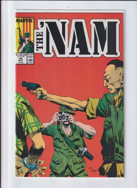 The 'Nam #24 (1988) Andy Kubert Cover / General Westmoreland Cameo