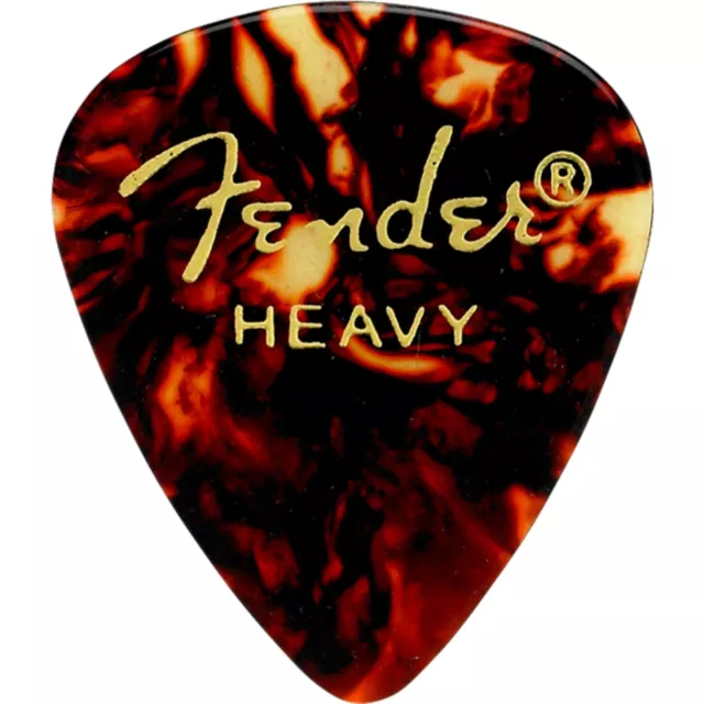 Fender Picks 351 Shell heavy - Plektren Set