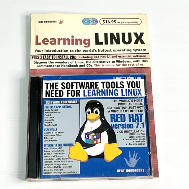 Learning Linux The Software Tools For Learning Linux Version 7.1 Software PC CD