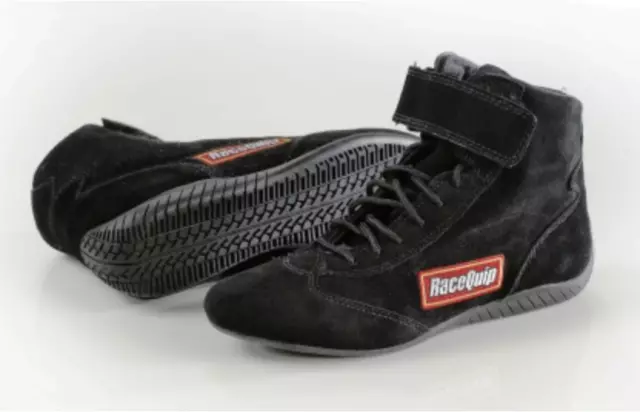 RaceQuip Black SFI Race Shoe 11.0