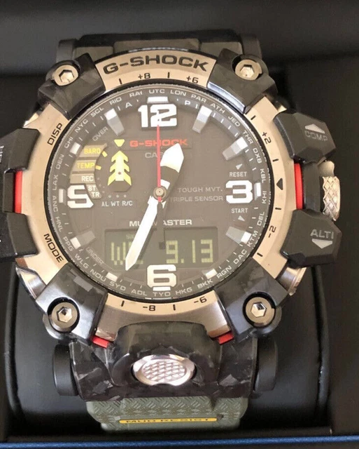Orologio usato CASIO G-Shock GWG-2000-1A3JF misura cinturino 22 cm