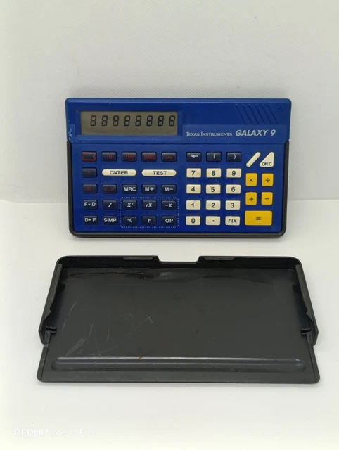 Calculatrice Texas Instruments GALAXY 10 - NEUVE En Boîte - Vintage ITALIE