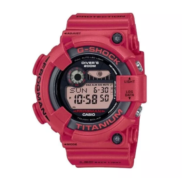 NEW Casio G-Shock GW8230NT-4 Frogman 30th anniversary Master of G RED BLACK