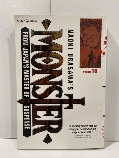 Naoki Urasawa's Monster 5 Manga 😱 Horror Graphic Novel Mystery Viz English